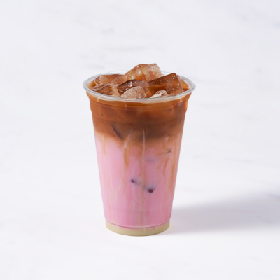 rose latte ice